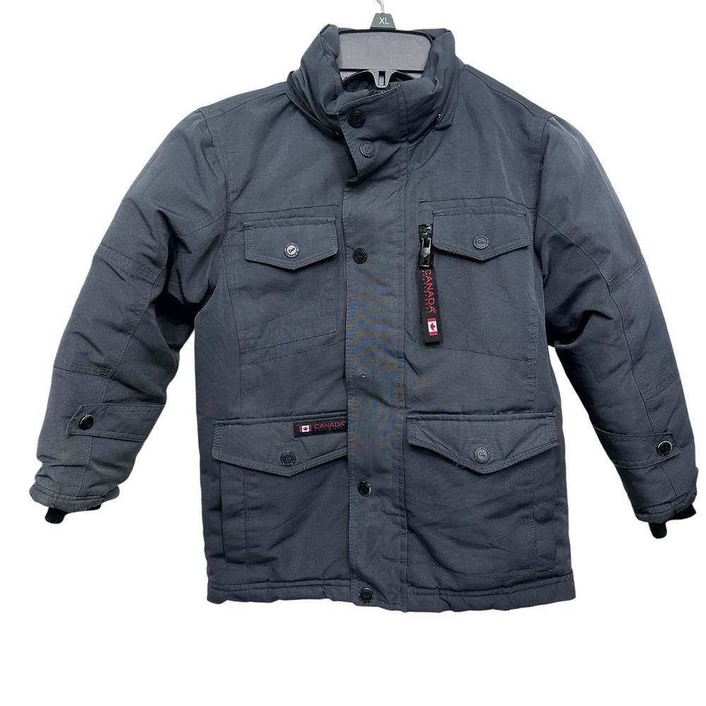 Canada Weather Gear Youth XS 5/6 Snow‎ Jacket Zip-out No Hood Snowboarding